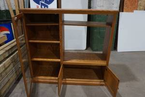 wood entertainment center