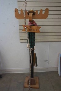 Welcome moose stand