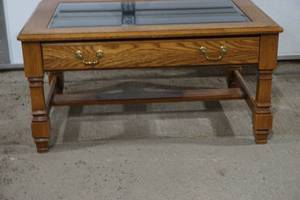 oak coffee table