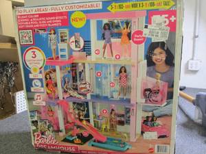 mattel barbie dreamhouse playset op...