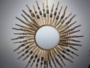 sun mirror gold open box ...