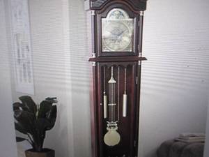 72 inch grandfather clock open box ...