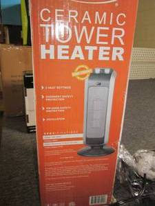 soleus air ceramic tower heater pow...
