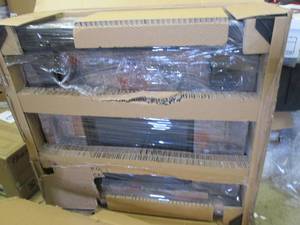 44 inch stone electric mantel firepl...
