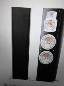 yamaha 3-way bass reflex floor stan...