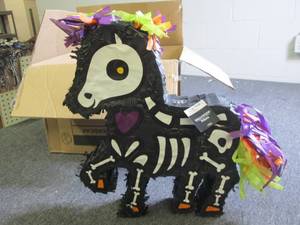 4 halloween pinatas...