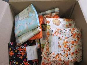 a lot of fabric...