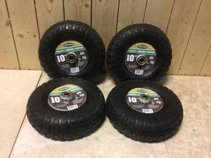 Farm and Ranch 10 in. Pneumatic Tire (4-Pack)