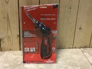 Milwaukee M12 12-Volt Lithium-Ion Cordless Soldering Iron (Tool-Only)
