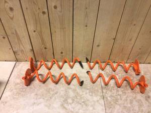 Vortex 10 in. Steel Folding Ring Spiral Anchor (4-Pack)
