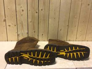 DEWALT Mens Stanton Waterproof Wellington Work Boots - Steel Toe - Bison Brown Size 13(W)