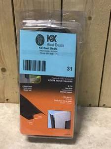 Prime-Line 7 ft. Black Vinyl Sliding Screen Door Bug Weatherstrip