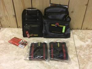 MagnoGrip 6.5 in. Platinum Pro Magnetic Clip-On Nail Utility Pouch