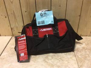 Husky 12 in 4 Pocket Zippered Tool Bag