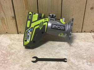 RYOBI ONE 18V Cordless Fixed Base Trim Router (Tool Only) with Tool Free Depth Adjustment