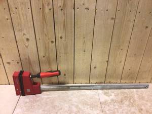 BESSEY K-Body REVOlution (KRE) 24 in. Capacity Parallel Clamp with Composite Plastic Handle and 3-34 in. Throat Depth