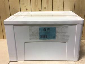 IRIS 15.75 in. x 11.5 in. White Deep Box Chest Drawer