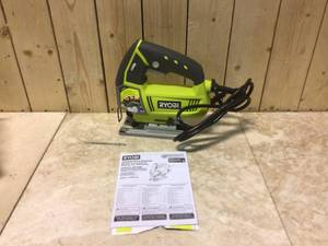 RYOBI 4.8 Amp Corded Variable Speed Orbital Jig Saw Customer Returns See Pictures