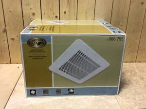Hampton Bay 50 CFM 0.5 Sone Ceiling Bath Fan Customer Returns See Pictures