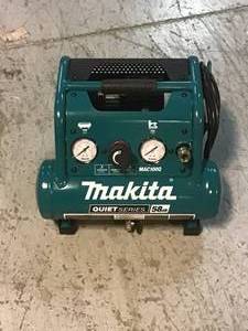 Makita Quiet Series, 12 HP, 1 Gal. Compact, Oil-Free, Electric Air Compressor Customer Returns See Pictures