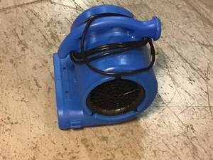 B-Air 14 HP Air Mover Blower Fan for Water Damage Restoration Carpet Dryer Floor Home and Plumbing Use in Blue Customer Returns See Pictures
