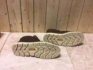 DEWALT Mens Canton 6 Work Boots - Soft Toe - Walnut Pitstop Size 9.5(M) Customer Returns See Pictures