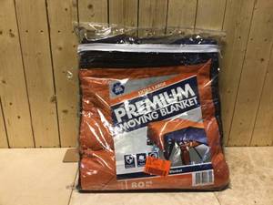 Pratt Retail Specialties 80 in. L x 144 in. W Extra-Large Premium Moving Blanket Customer Returns See Pictures