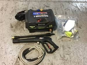 RYOBI 1800 PSI 1.2 GPM Cold Water Electric Pressure Washer Customer Returns See Pictures