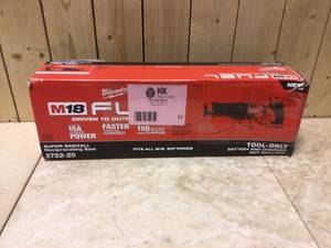 Milwaukee M18 Fuel 18-Volt Lithium-Ion Brushless Cordless Super Sawzall Orbital Reciprocating Saw (Tool-Only) Customer Returns See Pictures