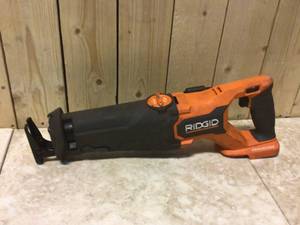 RIDGID 18V Brushless Cordless Reciprocating Saw (Tool Only)   USED Customer Returns See Pictures