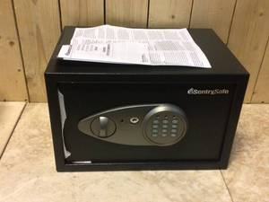 SentrySafe 0.58 cu. ft. Safe Box with Digital Lock Customer Returns See Pictures