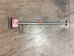 QEP 7 in. Wide Floor Scraper and Stripper with 48 in. Handle and Foot Peg Customer Returns See Pictures