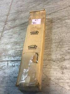M-D Building Products 4-916 in. x 36 in. Satin Aluminum and Oak Adjustable Threshold Customer Returns See Pictures