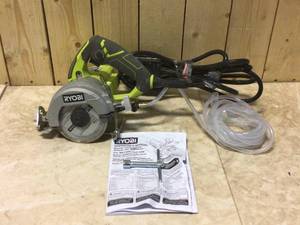 RYOBI 4 in. Tile Saw   USED Customer Returns See Pictures