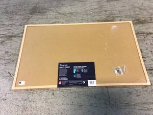 Quartet Cork Bulletin Board, 23 x 35, Oak Finish Frame (35-380352Q) Customer Returns See Pictures