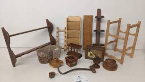 lot 50 image: Wonderful Wood Home Decor Collection