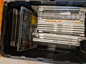 lot 28 image: Huge Collection of Mac Book Parts- Great For RepairingRefurbishing Computer