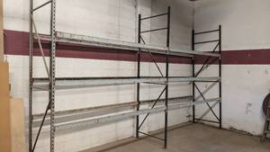 lot 10 image: Metal Pallet Racks- Warehouse Storage - 10 x 8 x 7