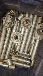 lot 43 image: Galvanized Steel Pipes And More