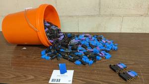 lot 67 image: Approx. 200 3 and 5 pin Gas Tube Protectors ($600 Resale Value)