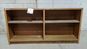 lot 86 image: Vintage Wooden Bookshelf-Great for Repurposing-60 x 12 x 30