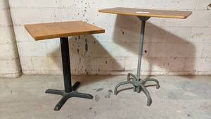 lot 93 image: Two Awesome Adjustable Tables