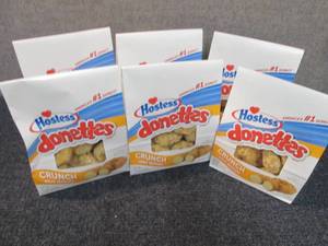 6- 9.5 oz Bags Hostess Donettes Cru...