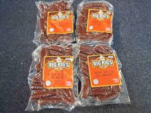 4 pks Big Rigs Original Beef Sticks...