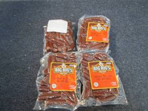 4 pks Big Rigs Original Beef Sticks...