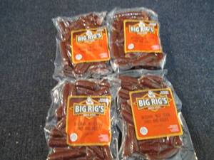 4 pks Big Rigs Original Beef Sticks...