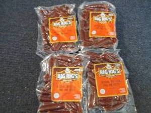 4 pks Big Rigs Original Beef Sticks...