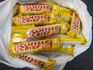 24- 1.76 oz Nestle Coffee Crisps...