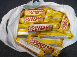 24- 1.76 oz Nestle Coffee Crisps...