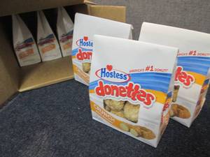 6- 9.5 oz Bags Hostess Donettes Cru...